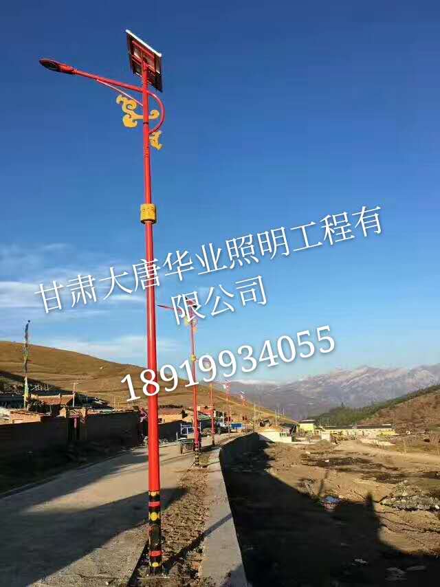 太阳能路灯案例—西藏某地